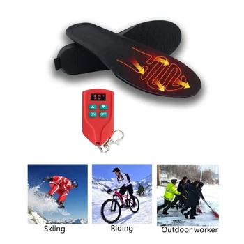 USB šildymo vidpadžiai, pėdų šildytuvai, universalūs šilti vidpadžiai, nemokamas pjovimas, tinka vyrams moterys slidinėjimas lauke, bėgimas