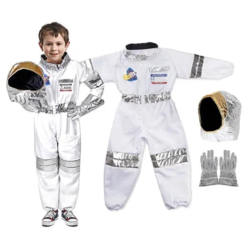 Vaikų astronautų vakarėlių žaidimas apranga rpg Helovino karnavalo apranga cosplay visiškai apsirengti raketinis kamuolys konkurso erdvė