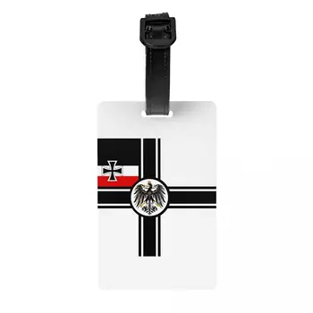 Vokietijos imperija DK Reicho karo vėliava Bagažo žymos lagaminams Vokietija Patriotinis privatumas Viršelio ID etiketė