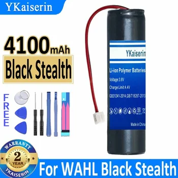 YKaiserin pakaitinė baterija, skirta WAHL Black Stealth, Chrome, Cordless Magic Clip, Senior Cordless, Sterling 4, Super Taper 4100mAh