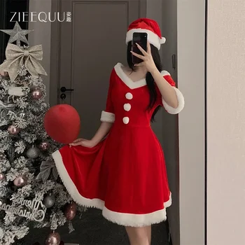 Ziqu prekės ženklo kalėdinė apranga mielas pliušinis seksualus grynas noras pakabėlė seksualus apatinis trikotažas plonas moteriškas uniforminis kostiumas 6220