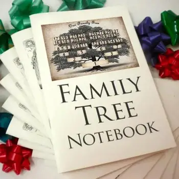 Šeimos paveldo sekimo priemonė Genealogijos žurnalas Šeimos medžio sąsiuvinis protėvių prisiminimams Sklandus rašymas Aiškus spausdinimas Prasminga dovana