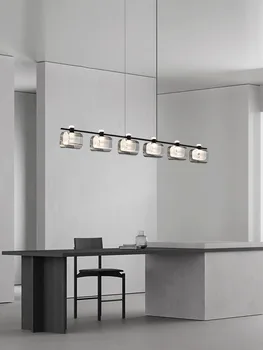 Šiaurės šalių restoranas Šviestuvų lubos LED modernūs paprasti pakabinami žibintai Varinis restoranas Virtuvė Salos baras Home Deco šviestuvai