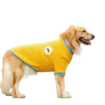 Šiltas džemperis dideliam šuniui, šuniuko apranga, auksaspalvis retriveris, labradoras, samojedas, naminių gyvūnėlių drabužiai, dideli šunų drabužiai, rudens žiema