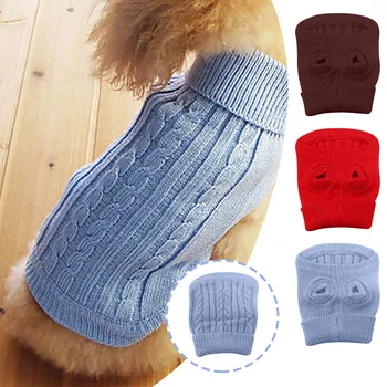 Šunų megztinis mažiems šunims Šuniukų drabužiai Žieminis šiltas vėžlys Šnauceris Čihuahua Mopsas Kostiumas Naminių gyvūnėlių drabužiai Ropa De Perro