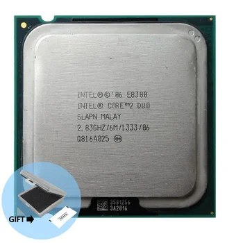 Процессор Intel Core 2 Duo E8300 (6 мб , 2,83 ГГц, 1333 МГц FSB), процессор SLAPN LGA 775 D esktop, центральный процессор Intel