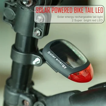 2 Led dviračio dviračio galinis žibintas vandeniui atsparus dviračio galinis žibintas LED dviračio žibintas Saugos įkraunamos MTB lempos