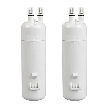 2X W10295370A vandens filtro dangtelio keitimas, EDR1RXD1 šaldytuvui vandens fiiter1 46-9081, 46-9930 EDR1 vandens filtras