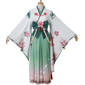 Anime Princess Connect Re:Dive Cosplay kostiumas Natsume Kokkoro Cosplay kostiumas Kimono uniforma Helovino kostiumai moterims