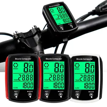 Kompiuteris Laidinis GPS dviračio chronometras Neperšlampamas dviračio naktinis matymas Chronometras Spidometras Odometras Važiavimo priedai