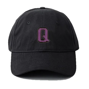 Lyprerazy Vyriška beisbolo kepuraitė Sportinė raidė Q siuvinėjimo kepurė Medvilninė siuvinėta kasdienė beisbolo kepuraitė