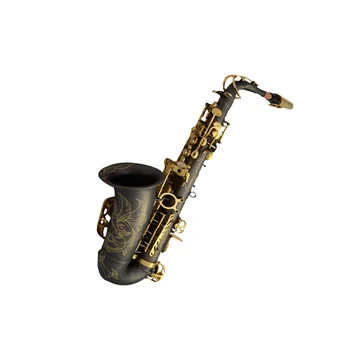 Matinis juodas nikelis bb alto saksofono saksofonas