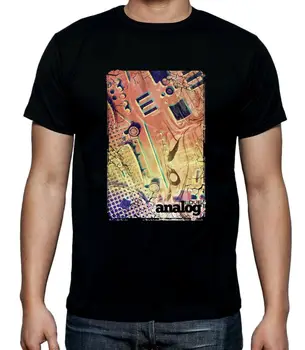 Meilės analoginis sintezatorius Vyriški marškinėliai - Synth Moog Korg Roland Akai