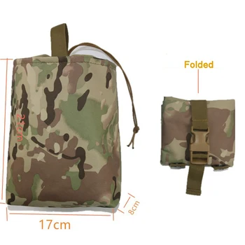 Molle sulankstomas nešiojamas žurnalo maišelis Kuprinės medžioklės įranga Glock 7.62mm šautuvui / pistoletui AK47 M4 taktinė airsoft išgyvenimo įranga