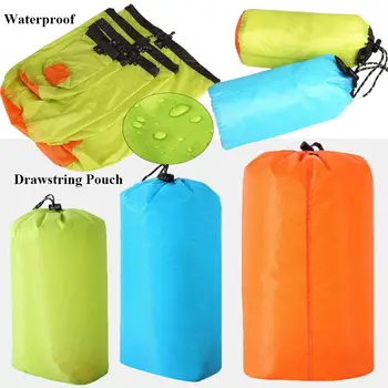 Ultralight Fitness plaukimo krepšys vandeniui atsparūs nailoniniai laikymo krepšiai Sutraukiamas maišelis Kelioninių rinkinių rinkiniai lauko stovyklavimui Žygiai pėsčiomis