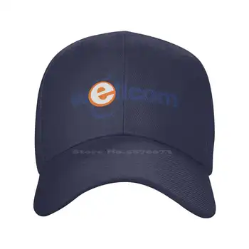 Wellcom logotipo spausdinimas Grafinis atsitiktinis džinsinis dangtelis Megzta kepurė Beisbolo kepuraitė